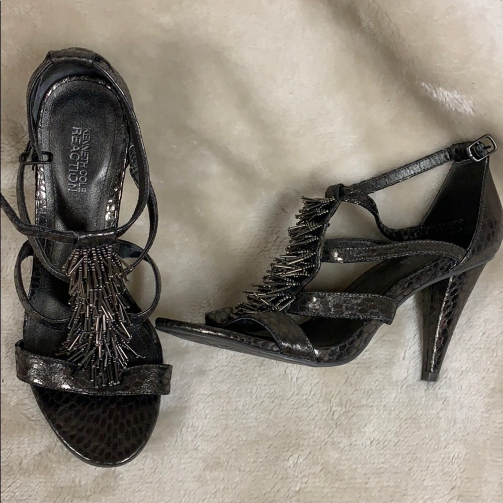 Snakeskin heels